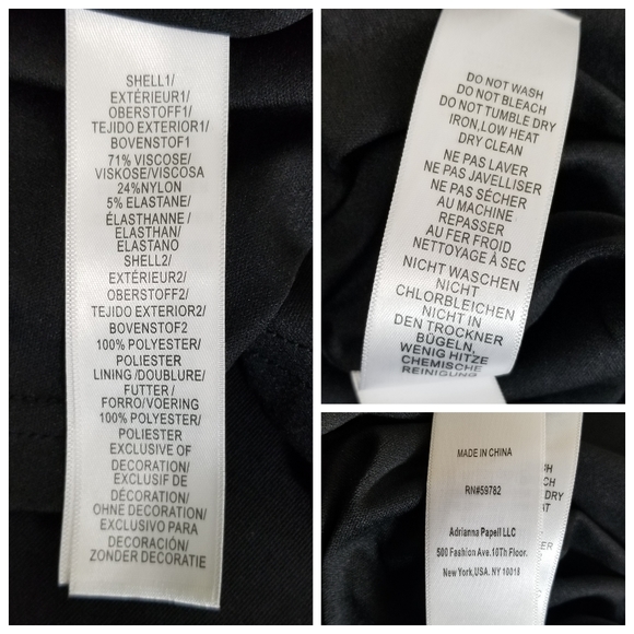 Adrianna Papell Navy Crisscross Back Maxi Dress - Picture 15 of 16